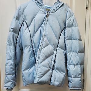 FAIRWEATHER - Long sleeve jacket with faux fur trim hoodie